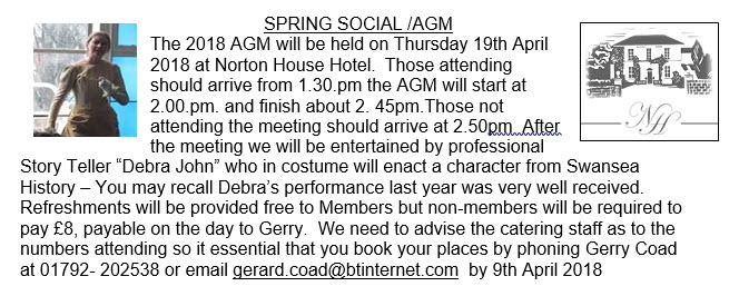 2018 Spring AGM